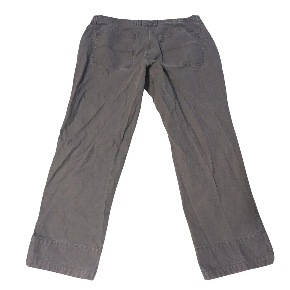 Mountain Khakis MK Mens 44x32 Gray Cotton Canvas‎ Pants Rugged Outdoor